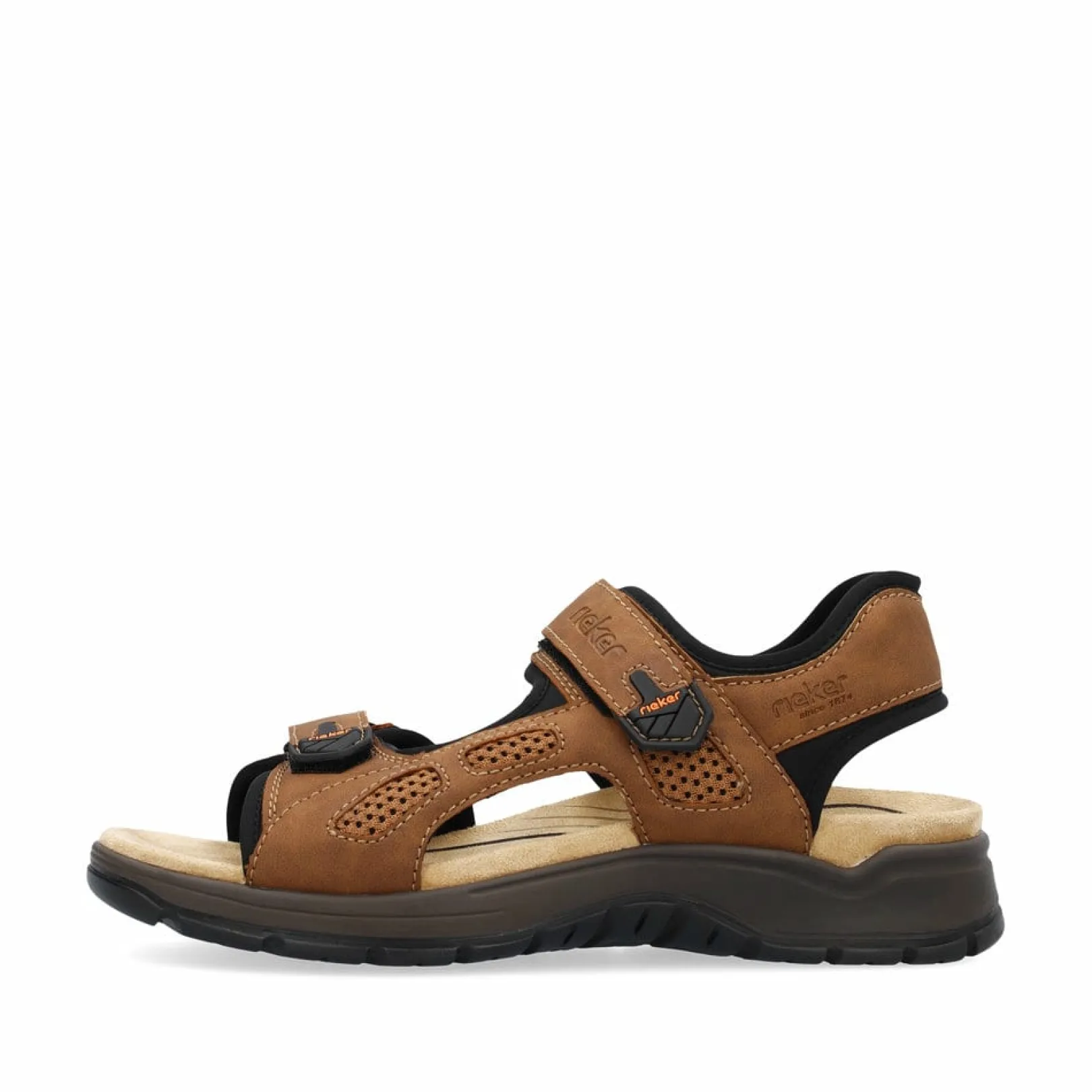 Rieker Sandalen<Herren Trekkingsandalen holz Braun