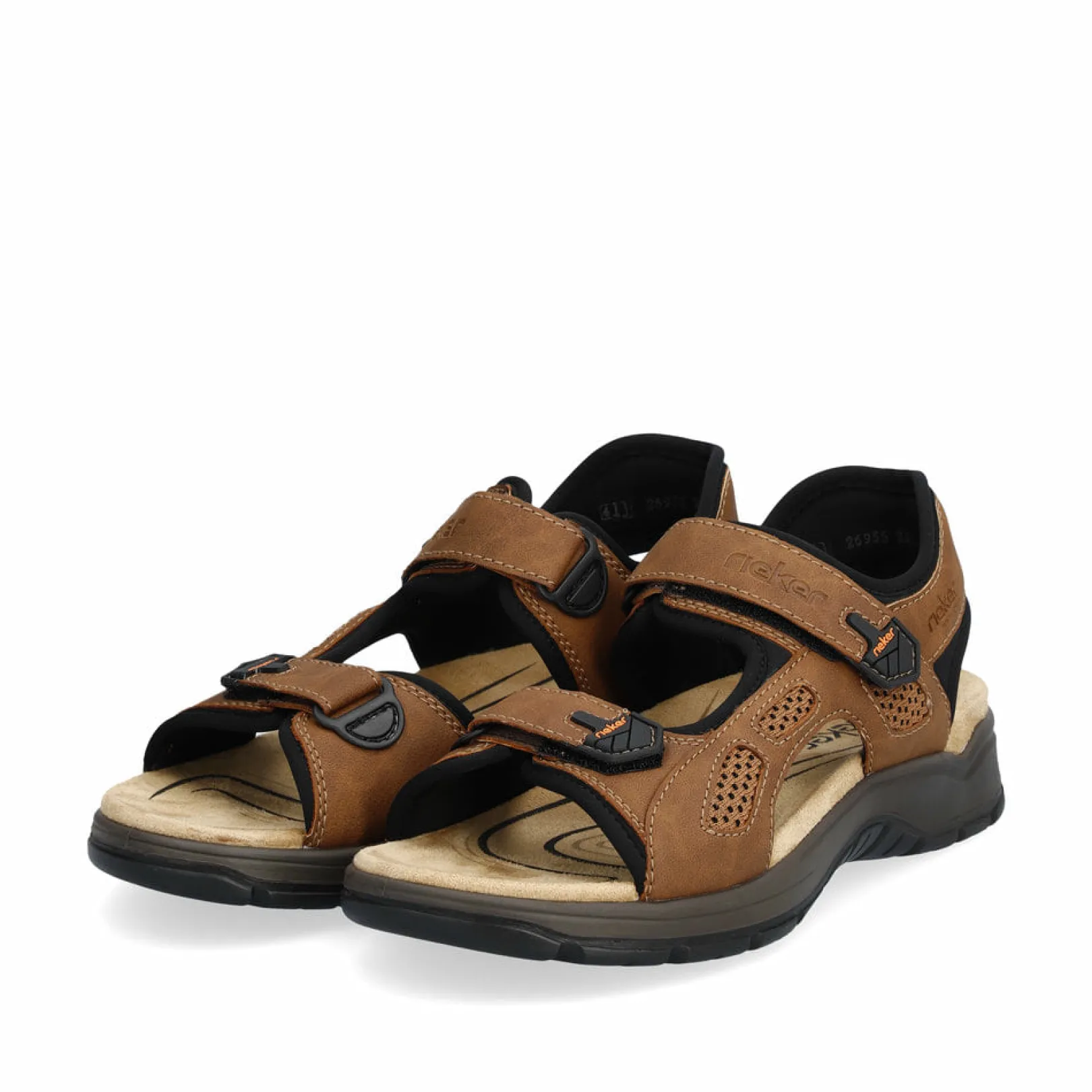 Rieker Sandalen<Herren Trekkingsandalen holz Braun