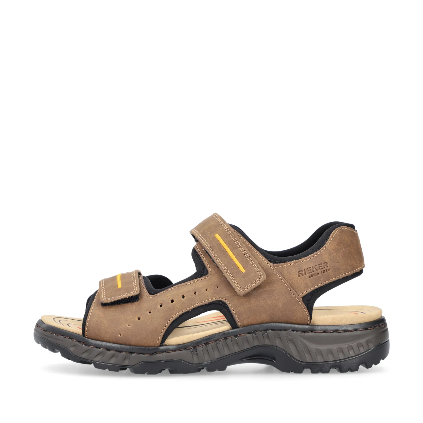 Rieker Sandalen<Herren Trekkingsandalen kaffee Braun