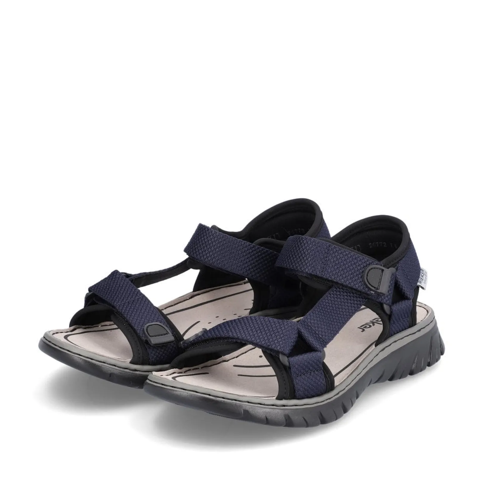 Rieker Sandalen<Herren Trekkingsandalen marine Blau