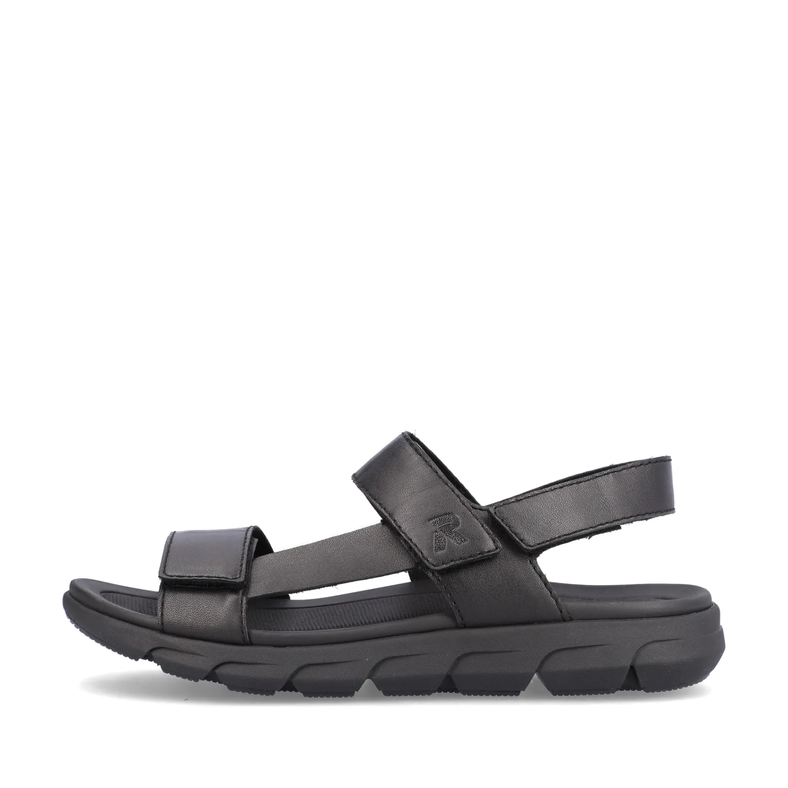 Rieker Sandalen<Herren Trekkingsandalen midnight black Schwarz