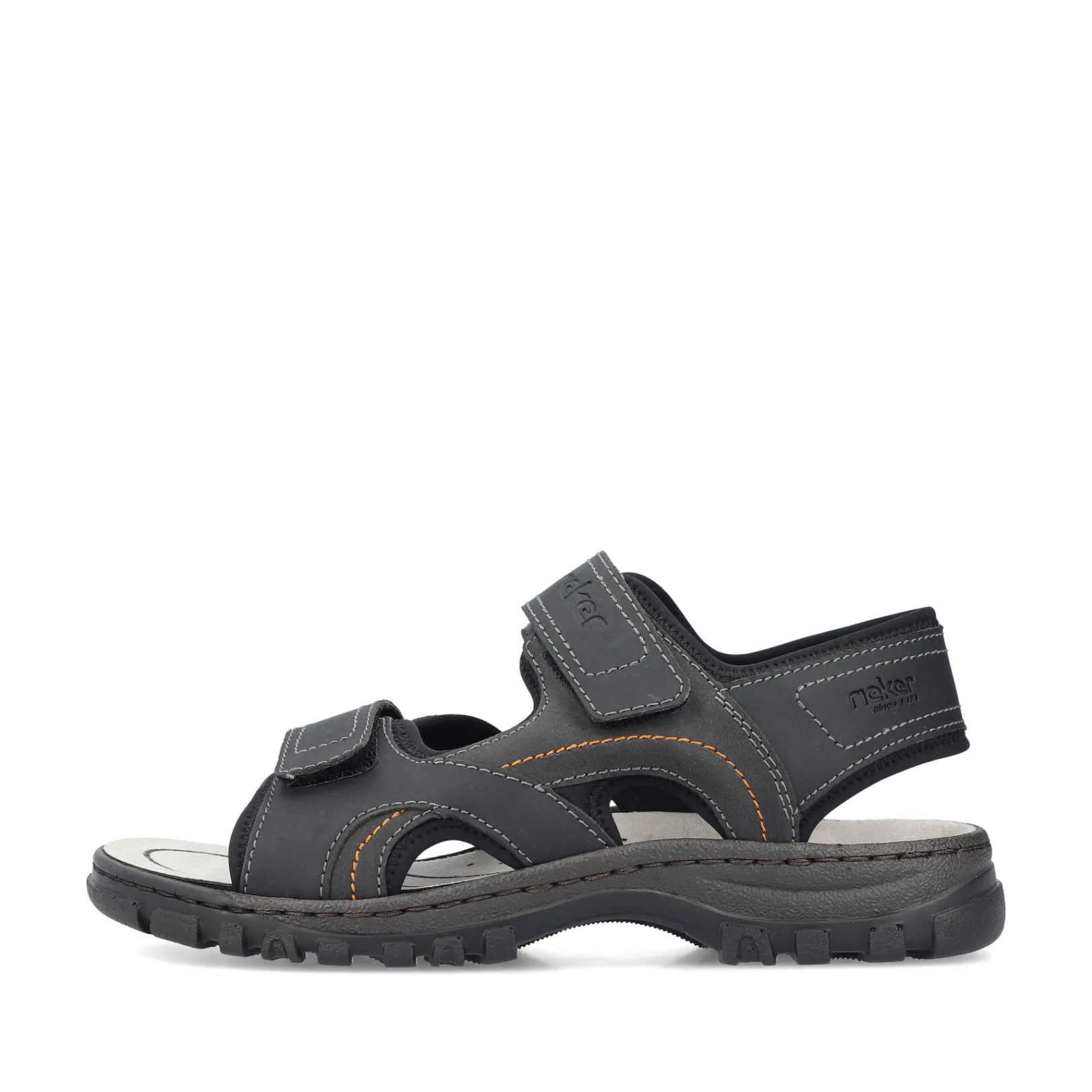 Rieker Sandalen<Herren Trekkingsandalen mitternachts Schwarz