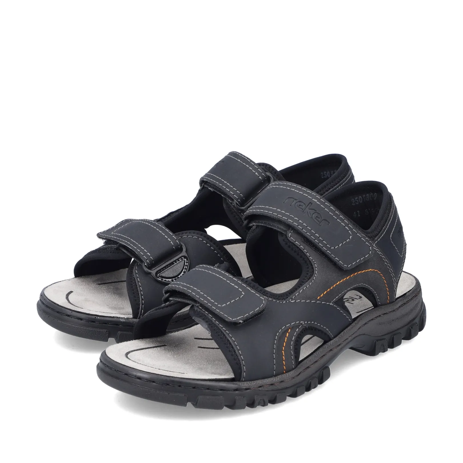 Rieker Sandalen<Herren Trekkingsandalen mitternachts Schwarz