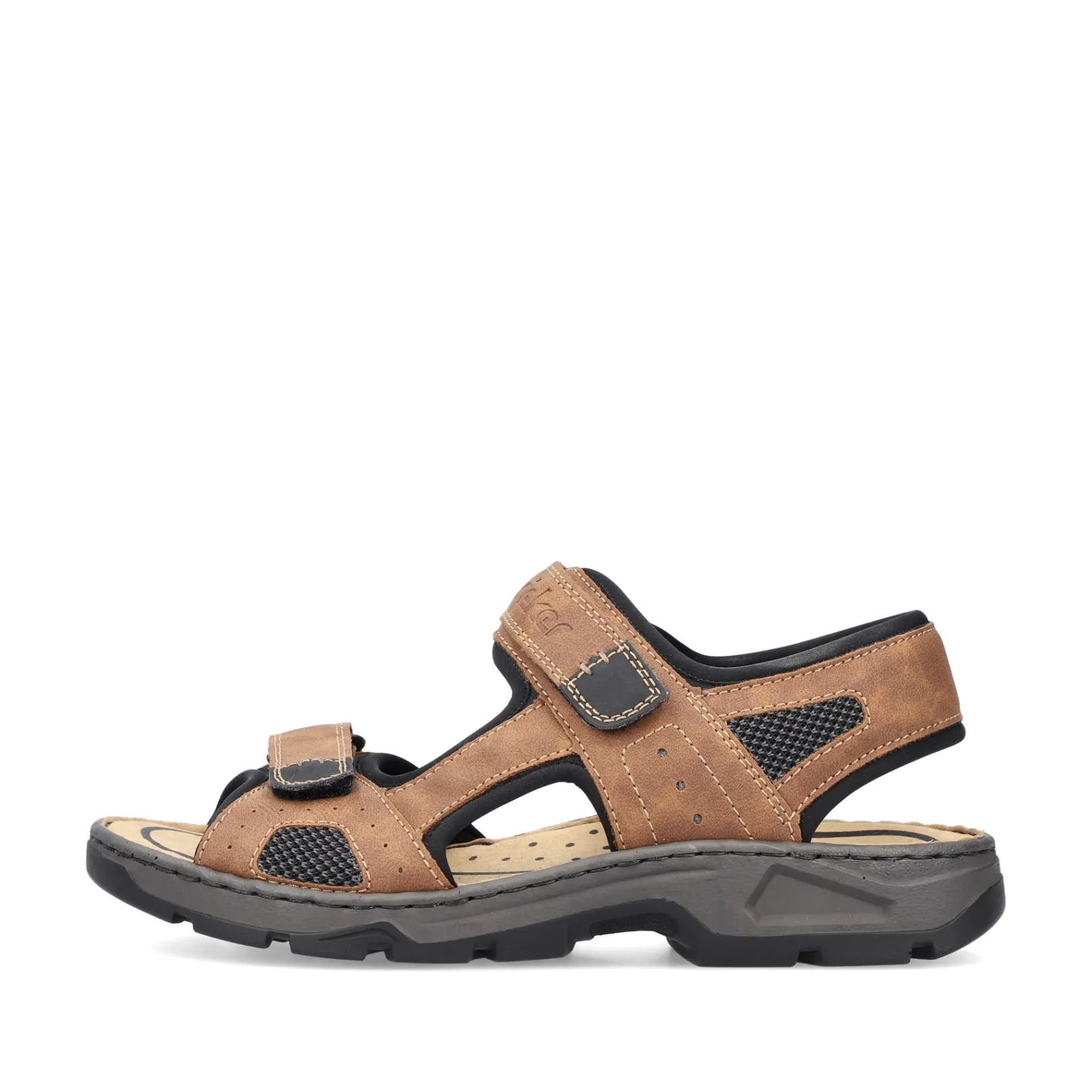 Rieker Sandalen<Herren Trekkingsandalen nuss Braun