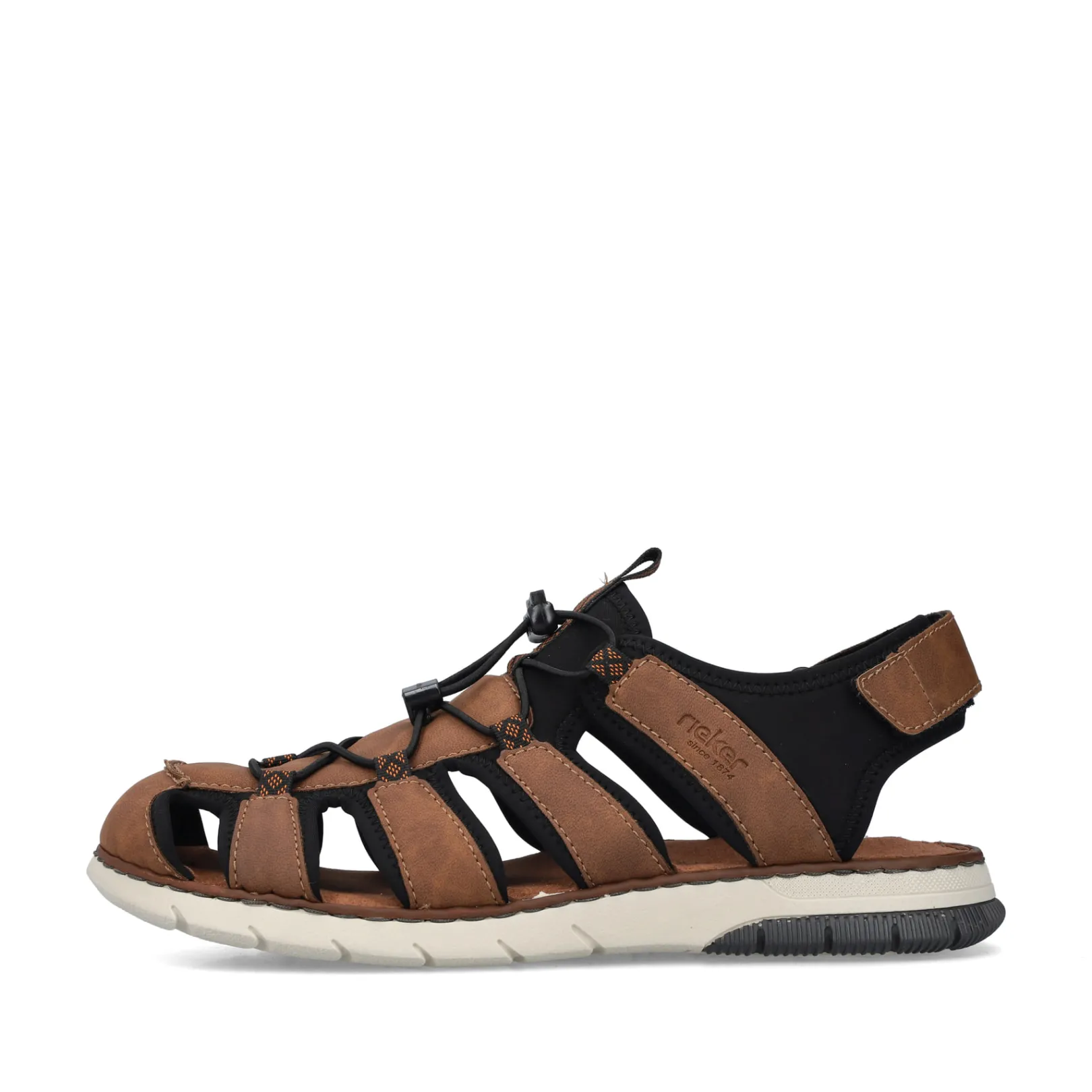 Rieker Sandalen<Herren Trekkingsandalen nuss Braun