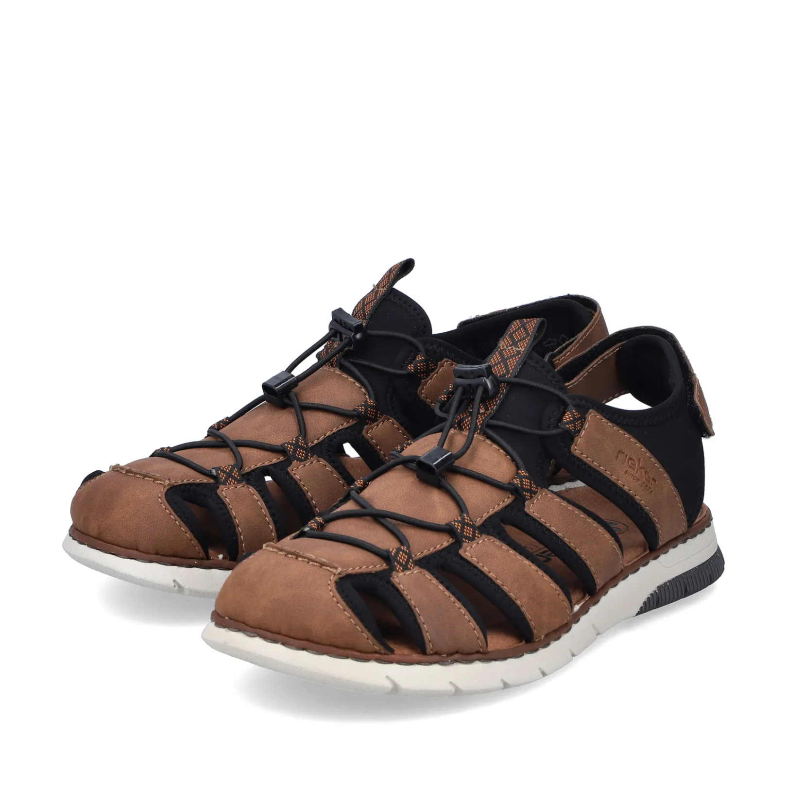 Rieker Sandalen<Herren Trekkingsandalen nuss Braun