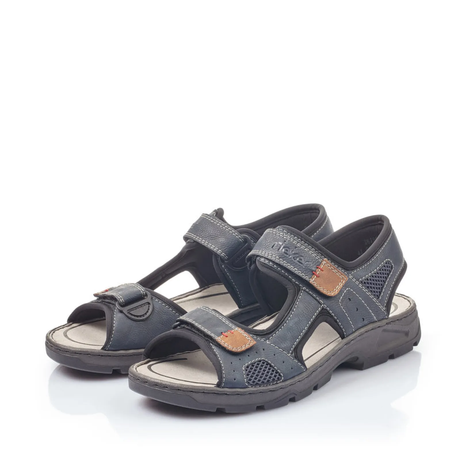 Rieker Sandalen<Herren Trekkingsandalen ozean Blau