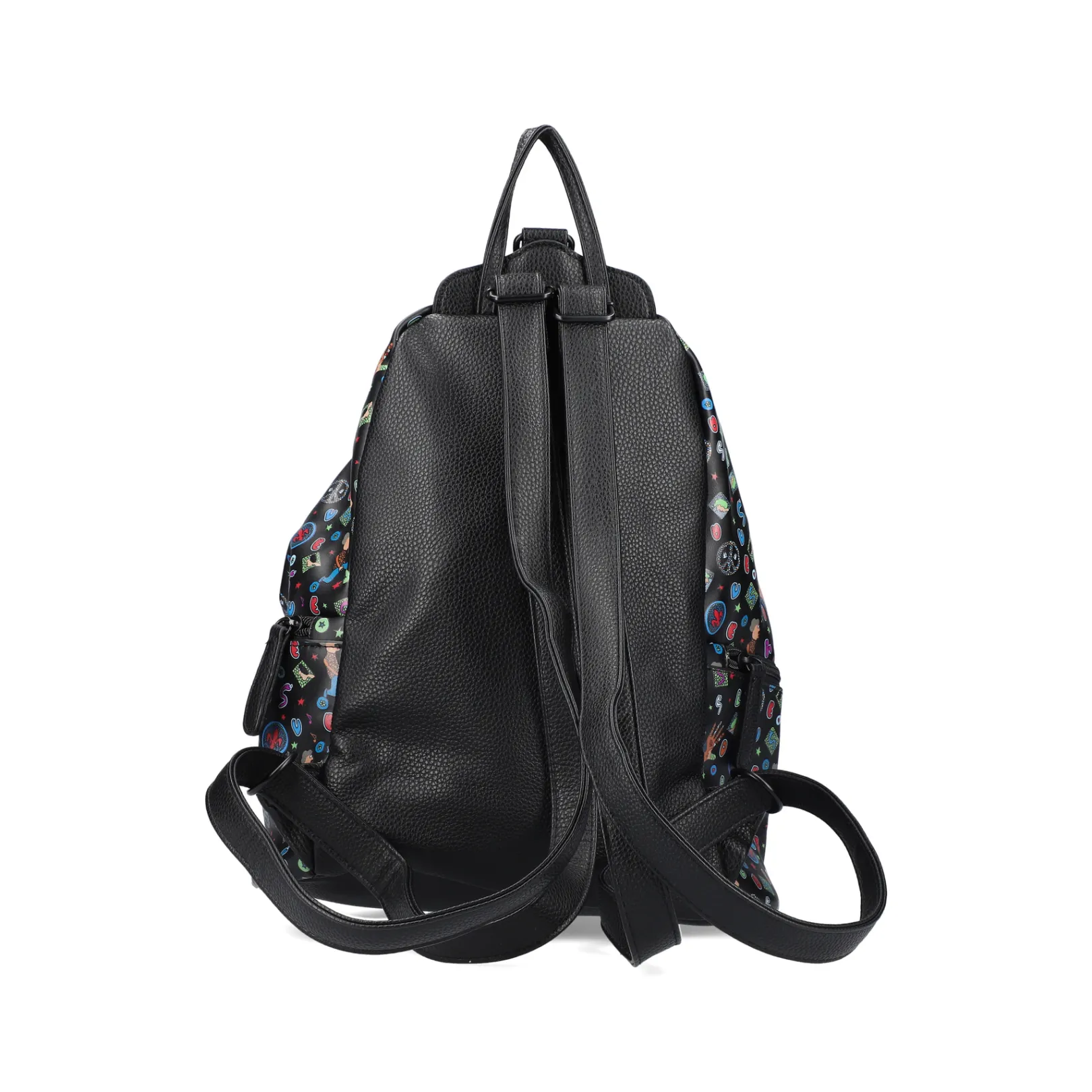 Rieker Rucksack<Rucksack -gemustert Schwarz